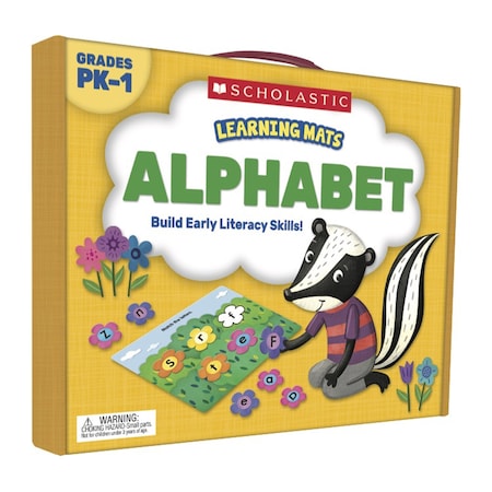 Scholastic Teaching Resources Learning Mats - Alphabet, Grades PreK-1 SC823958